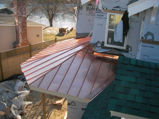 az best copper standing seam roofing greenwich ct